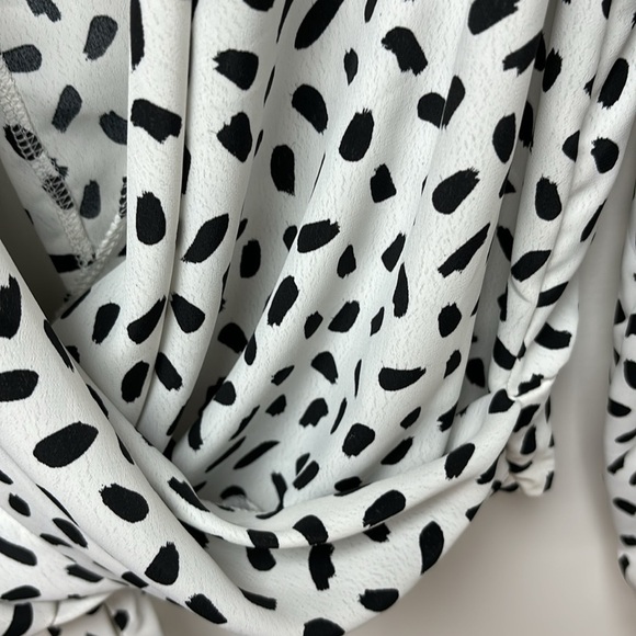 MILEY + MOLLY Blouse for women usable in the office in black and white size M - Picture 6 of 10